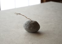 落合可南子 / ４ 石の灯火　（墨）・size #1（中）