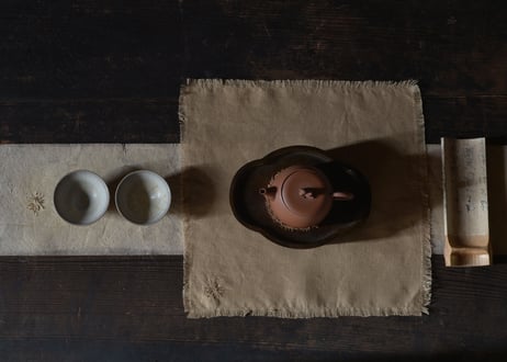 【 追加 】C-2  本煤竹茶則 と 時結の薫 -ときゆいのかおり-（ 4-Piece Set）/ 橘 美彩
