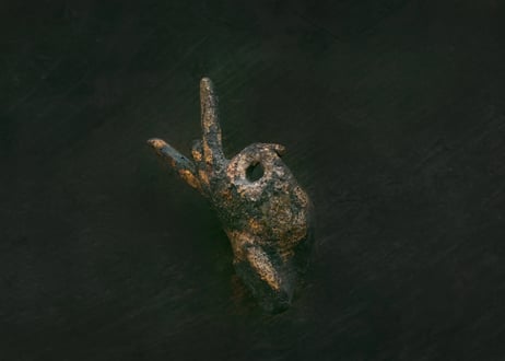 佛手 B.  微緑青 金彩