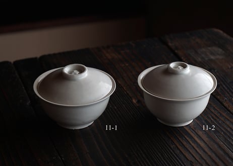 タナカシゲオ / 11 白瓷蓋碗
