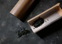 C-1  錆竹茶則 と 彩秘 -さいひ-（ 4-Piece Set）/ 橘 美彩