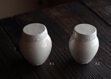 タナカシゲオ / 5 白瓷茶入