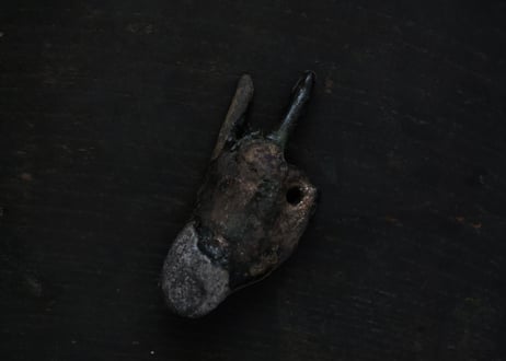 【New】佛手.  深緑 金彩