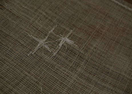B1-3. 雨忘 -amawasure-  ~ 古布と茶染め刺繡 ~ / 橘 美彩