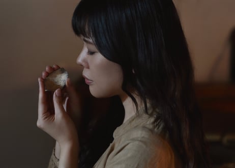 蓮弁 M . 炭化黒　窯変