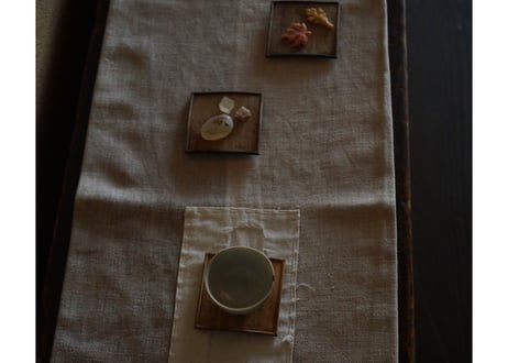 菅野 和正 / 27　【 数量限定 受注制 / 納期2〜3ヶ月 】茶托・豆皿　桜  鉄媒染  / 無垢