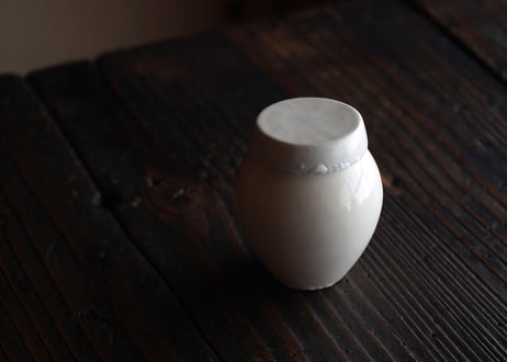 タナカシゲオ / 5 白瓷茶入