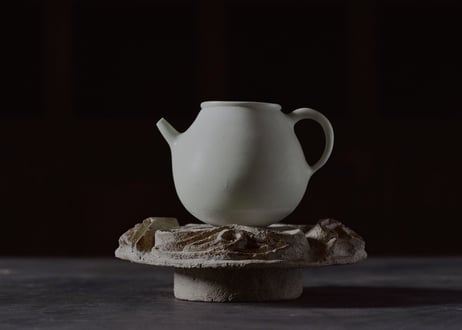 A. 茶香とお道具 室礼セット  〜白茶〜