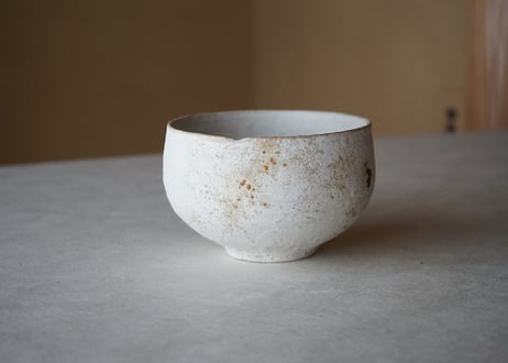 吉田香楠子 / 14 白化粧楢灰 茶碗