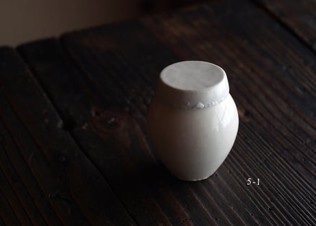 タナカシゲオ / 5 白瓷茶入