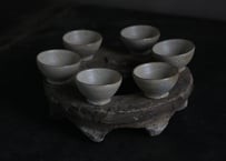 茶奏人  /   4  窯道具 輪トチン見立て 茶杯台  ( 古物見立て茶器 )