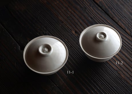 タナカシゲオ / 11 白瓷蓋碗