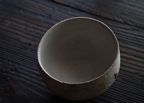 吉田香楠子 / 14 白化粧楢灰 茶碗