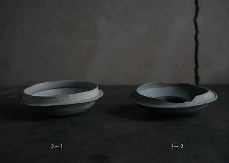 茶奏人  / 2    須恵器茶船 × 鉄輪  ( 古物見立て茶器 )
