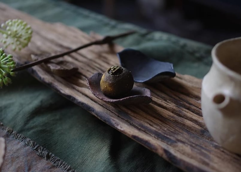 蓮弁 N . 黄銅・緑青 | 想奏