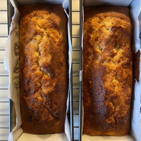 予約販売　3月の焼き菓子　バナナケーキ　1本