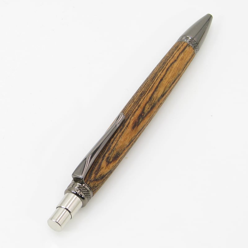 木軸ノック式ボールペン ボコーテ パーカータイプ | Y-factory