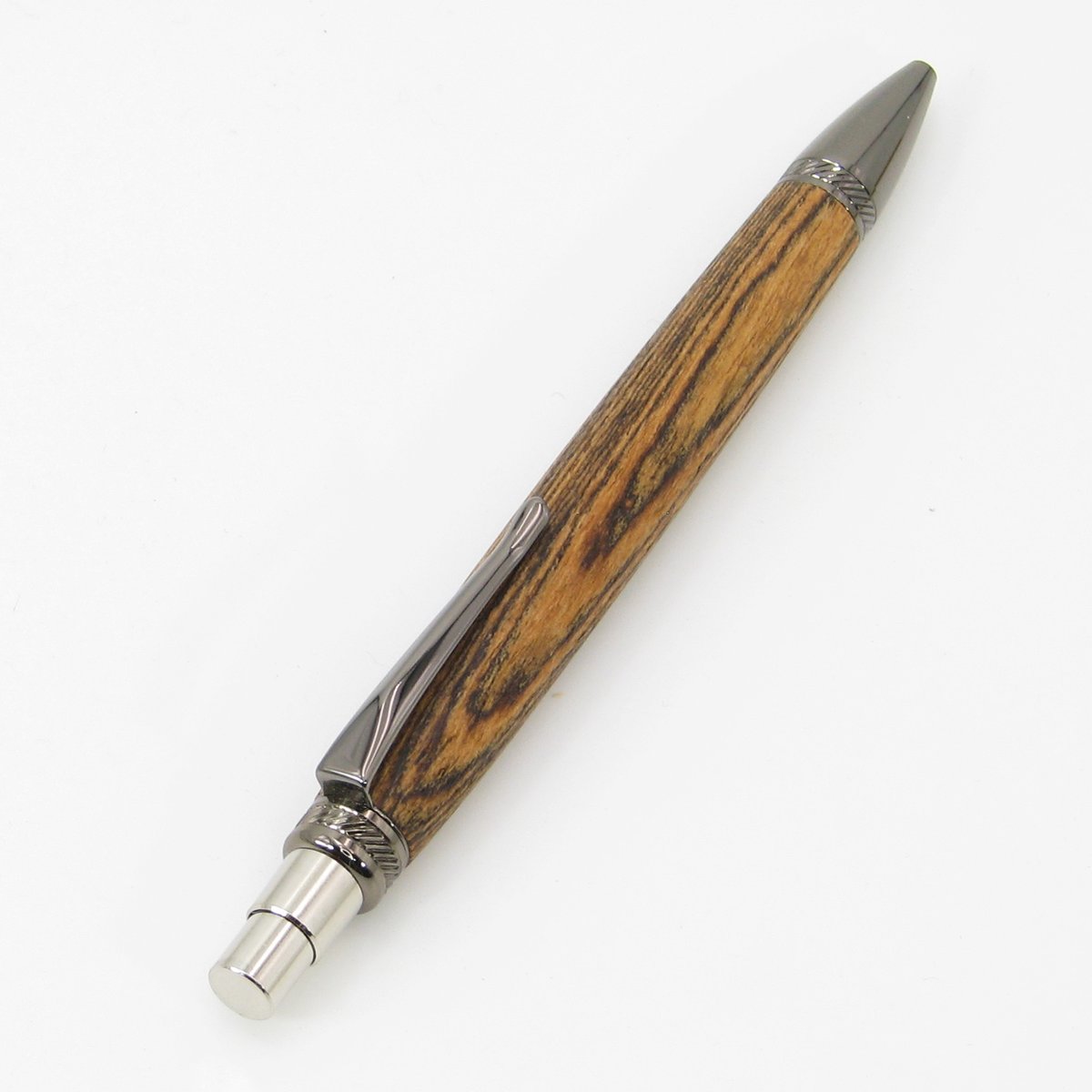 本柘植ノック式ボールペン 芯パーカー交換 本柘植ノック式ボールペン 芯パーカー交換