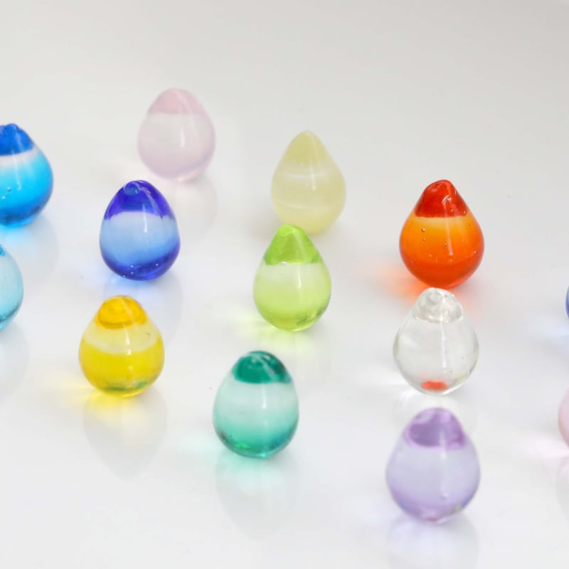 ガラスのプチオブジェ 「虹の雫」 ＊一粒のお値段です＊ | 創作工房