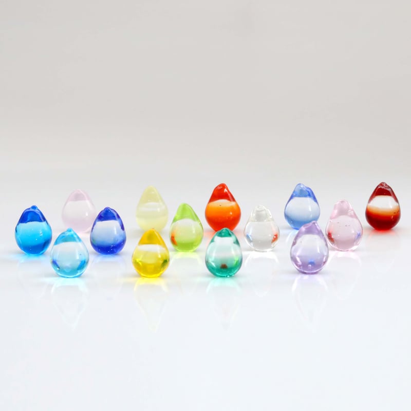 ガラスのプチオブジェ 「虹の雫」 ＊一粒のお値段です＊ | 創作工房