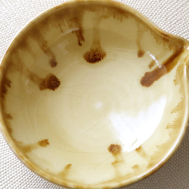 SALE】流れる飴色の片口鉢 | 創作工房 あめつち薫る