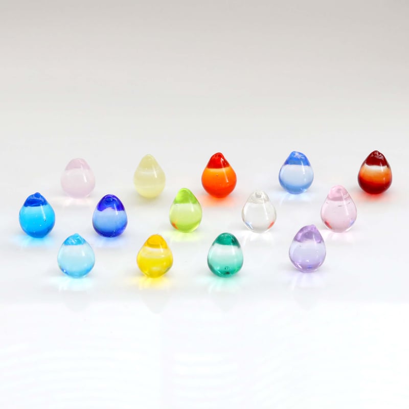 ガラスのプチオブジェ 「虹の雫」 ＊一粒のお値段です＊ | 創作工房