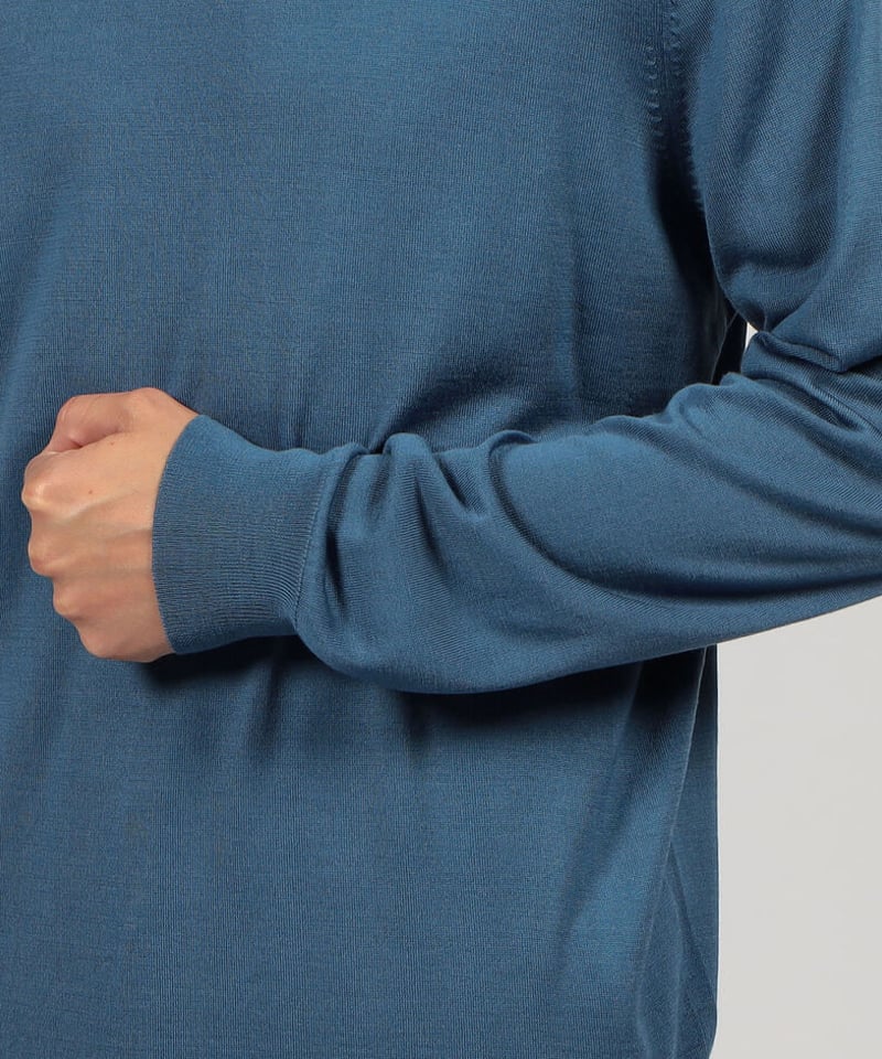 TOMORROWLAND TRICOT】 スーパーファインメリノウール モックネック