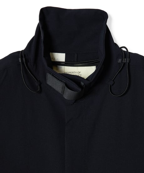 【N.HOOLYWOOD】DRAWSTRING SHIRT BLACK