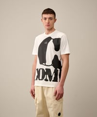 【C.P.COMPANY】30/1 Jersey Relaxed Logo T-shirt