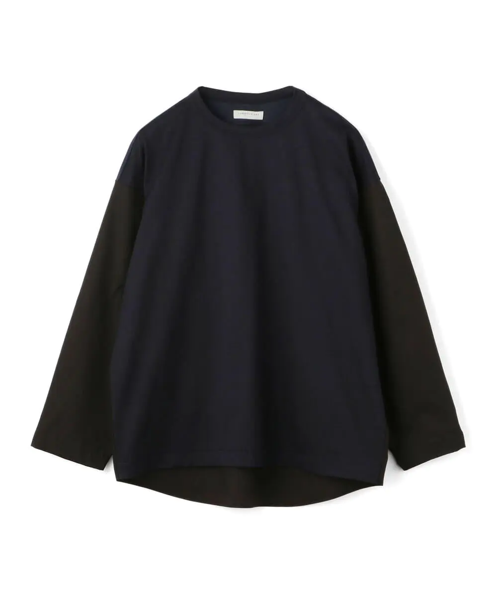 [かんかつ ] TOMORROWLAND - コンビデザインプルオーバー TOMORROWLAND MEN】コットン シャツコンビデザインプルオーバー | MICHE