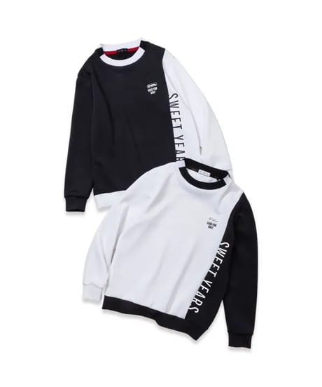 【SY32 by SWEET YEARS GOLF】CARDBOARD PANEL PULL OVER