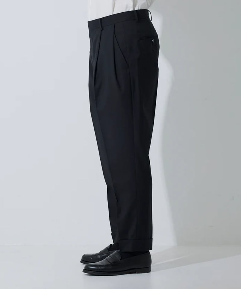 colon】CPT-1/ 2out-Pleats Slacks - TW Tropical