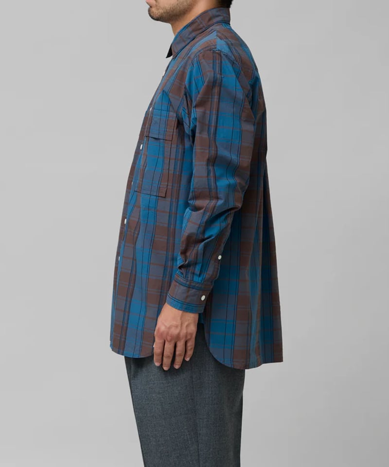 colon】CSH-4 / Wpocket Shirt - 60/1 Typewriter