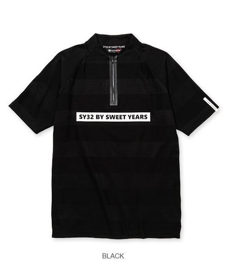 【SY32 by SWEET YEARS GOLF】SUMMER BORDER SHIRTS
