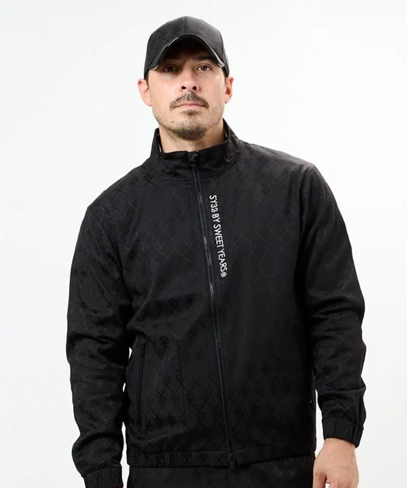 メンズウェア SY32 SYG JACQUARD STRETCH WOVEN JK SY32 by SWEET YEARS GOLF】SYG JACQUARD STRETCH