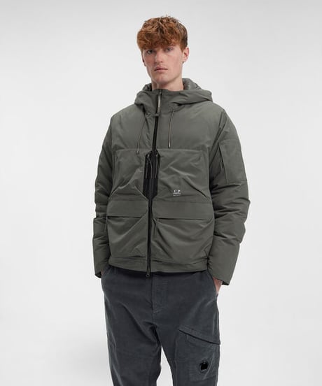 【C.P.COMPANY】Micro-M (R) Hooded Down Jacket