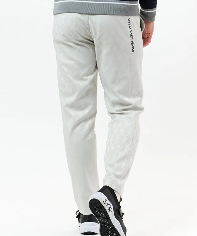 SY32 by SWEET YEARS SYG ジャガードロングパンツ g4a SY32 by SWEET YEARS GOLF】SYG JACQUARD STRETCH