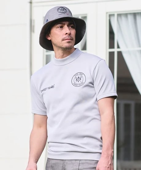 【SY32 by SWEET YEARS GOLF】RECYCLE PINKARI MOCK SHIRTS