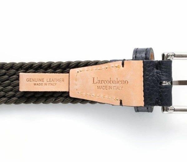 L'arcobaleno ラルコバレーノ エラスティック メッシュベルト エラスティックメッシュベルト 35mm | L'arcobaleno