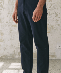 【About Companions】OLF trousers eco canvas navy 230g