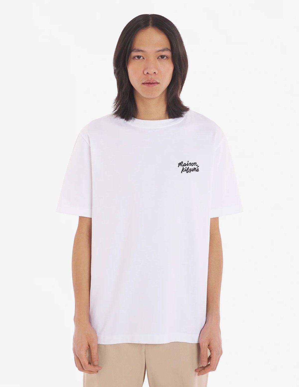 maison kitsune Tシャツ MAISON KITSUNE】HANDWRITING COMFORT TEE-SHIRT |