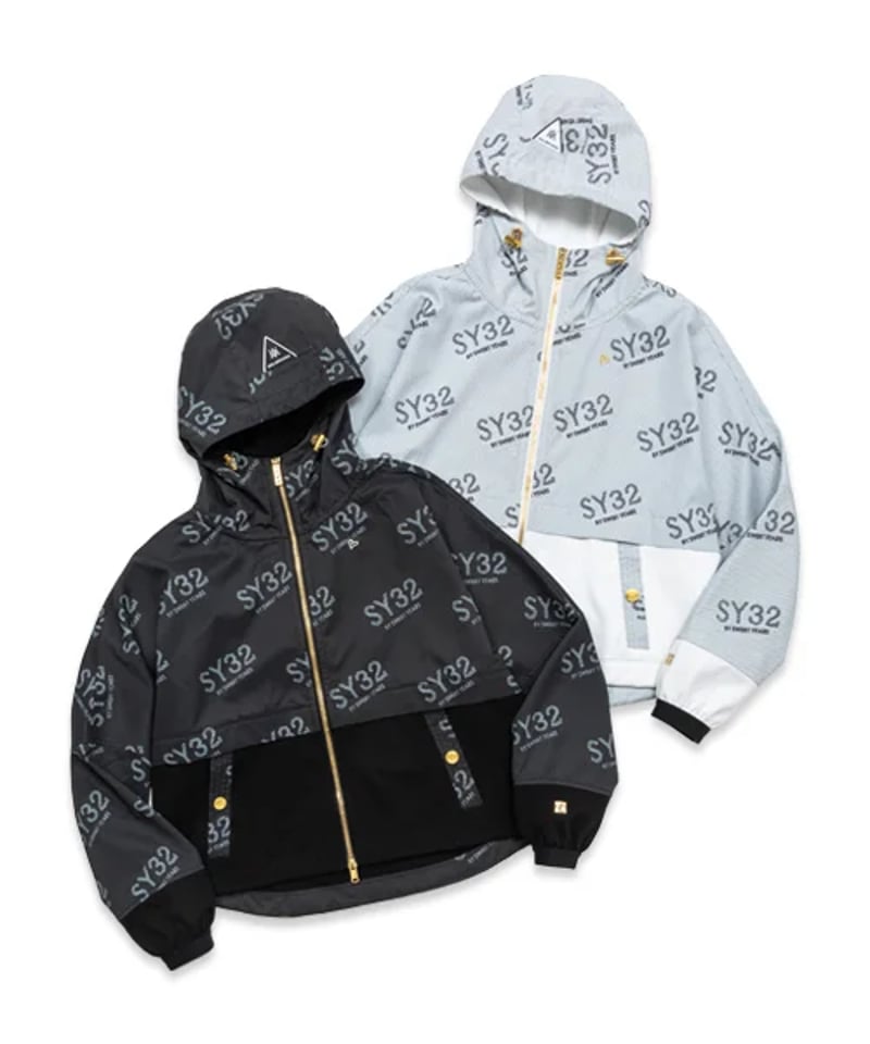 SY32 by SWEET YEARS GOLF】STRETCH GRAPHIC COMBI