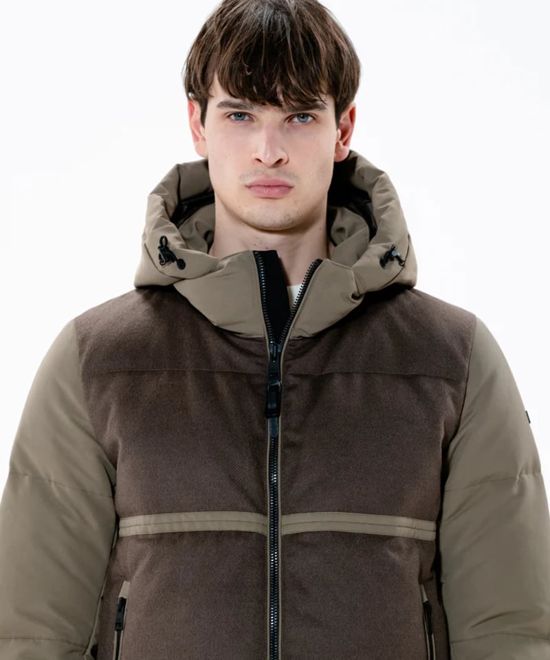 DUNO】 PALM HOODED DOWN JACKET | MICHELLE STORES