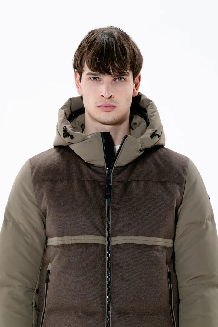DUNO】 PALM HOODED DOWN JACKET | MICHELLE STORES