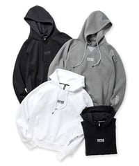 【SY32 by SWEET YEARS 】DOUBLE KNIT EMBOSS LOGO P/O HOODIE