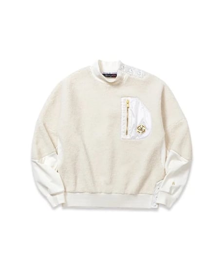 【SY32 by SWEET YEARS GOLF】WOOL ECO BOA PULLOVER