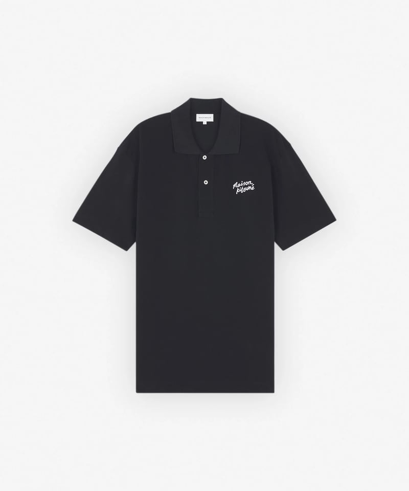 24SS新品✨MAISON KITSUNEメゾンキツネハンドライティング ポロ MAISON KITSUNE】HANDWRITING COMFORT POLO | MICH