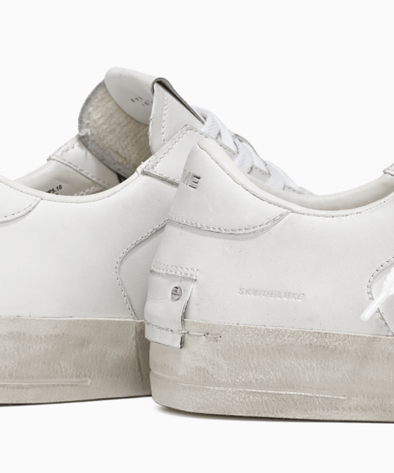 CRIME LONDON】SK8 DELUXE - ALL WHITE | MICHELLE CRIME LONDON】SK8 DELUXE - ALL WHITE | MICHELLE