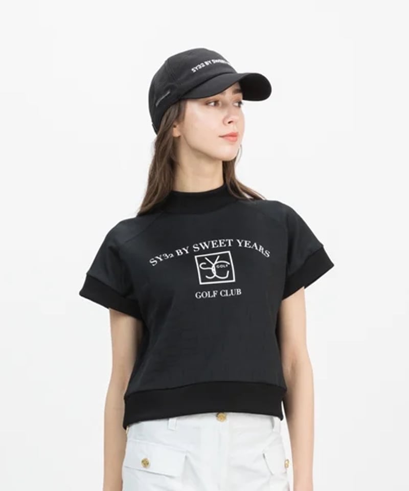 SY32 by SWEET YEARS GOLF】SYG JQ INTERLOCK S/S