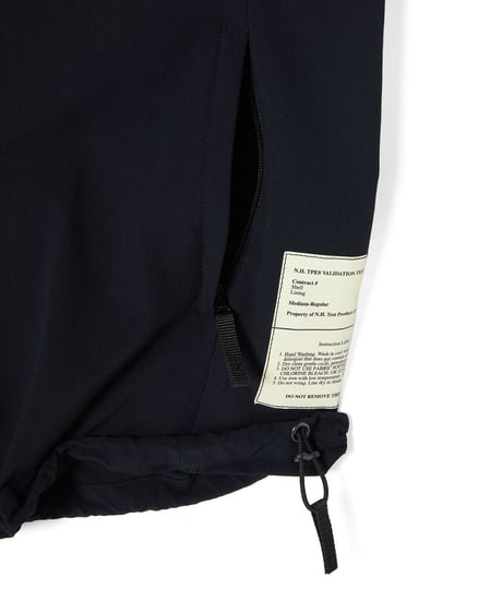 【N.HOOLYWOOD】DRAWSTRING SHIRT BLACK